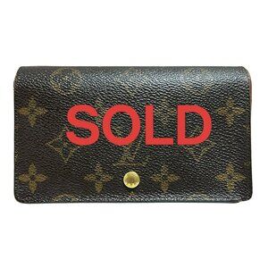 LOUIS VUITTON PorteMonnaie Vietresol Monogram - Bifold Wallet 166-061325